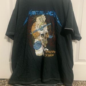 Metallica oversized tee